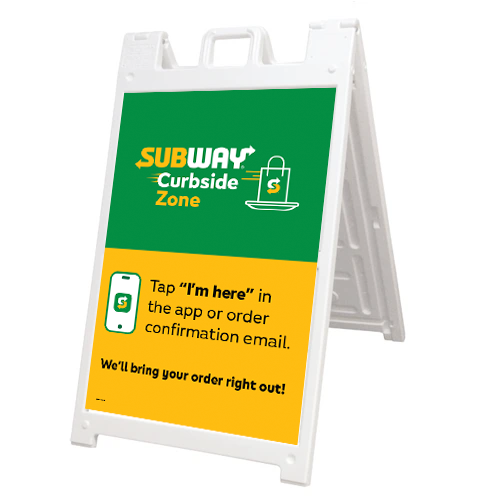 Curbside Parking A-Frame/Inserts