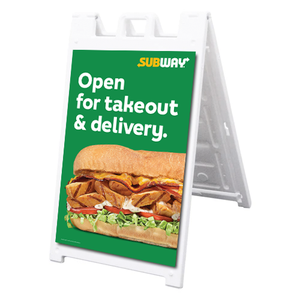 Takeout & Delivery A-Frame/Inserts