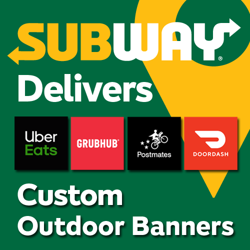 Subway Delivers Banners